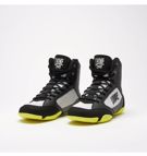Leone PREMIUM BOXING SHOES - black/lime